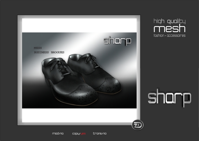  sharp by [ZD] - MESH - Business Brogues