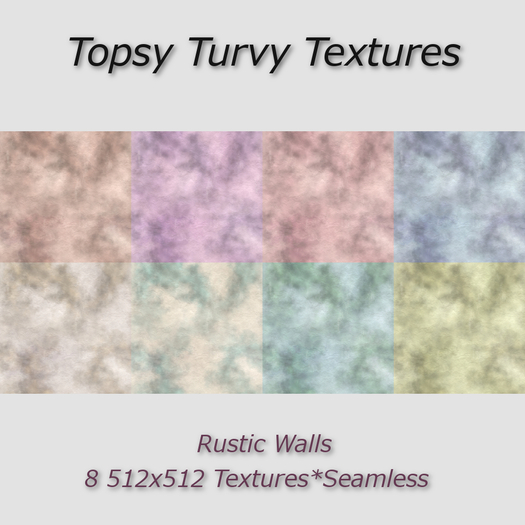 Topsy Turvy Rustic Walls Lights - Seamless
