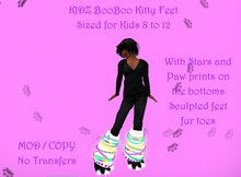 Kidz Booboo Kitty feets (9yr olds)