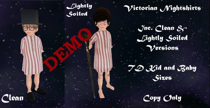Victorian Night Shirt DEMOs