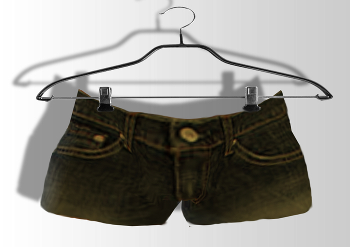 ^^Minnie Hotpants Jeans Blue^^