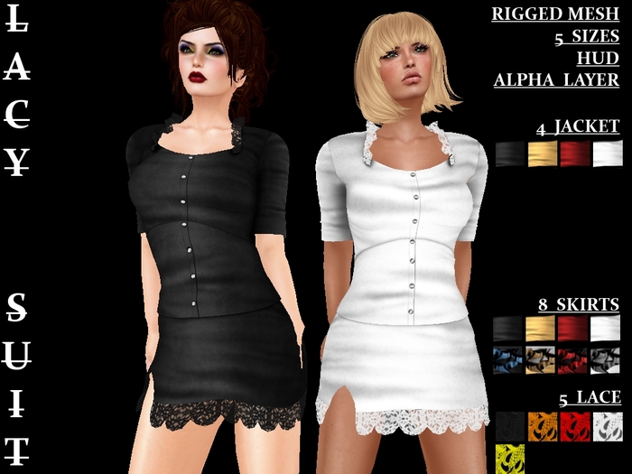 .:JIM:. Lacy Suit V.02 Soft *Multi Textured*