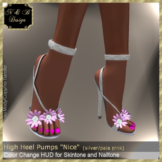 Second Life Marketplace - *N & B Design* High Heel Pumps 