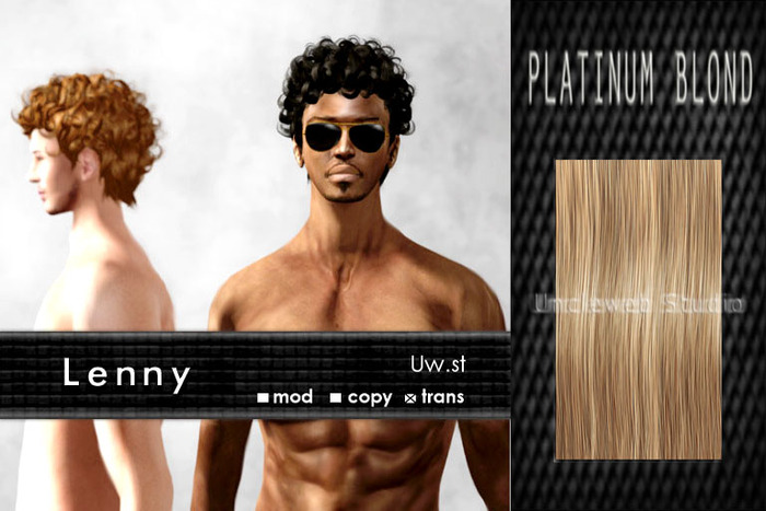 Uw.st Lenny-Hair Platinum blond