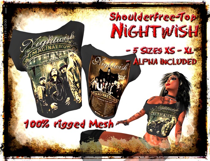RpR Shoulder-Top Nightwish - boxed