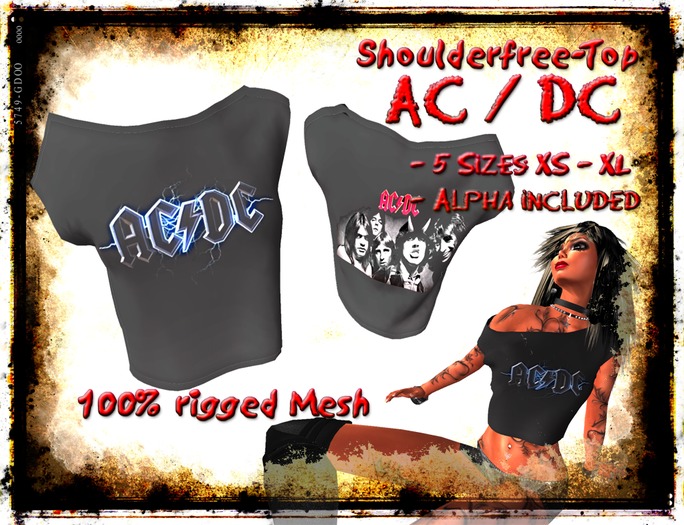 RpR Shoulder-Top Splatter - boxed