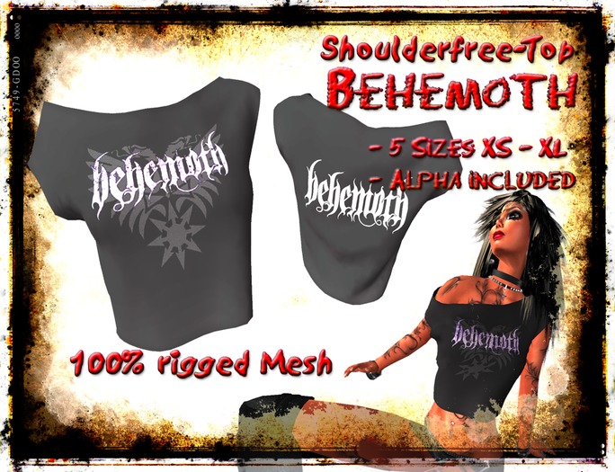 RpR Shoulder-Top Splatter - boxed