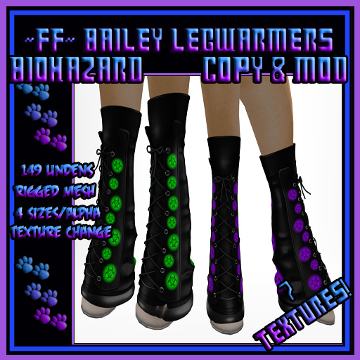 ~FF~ Bailey Legwarmers Demo