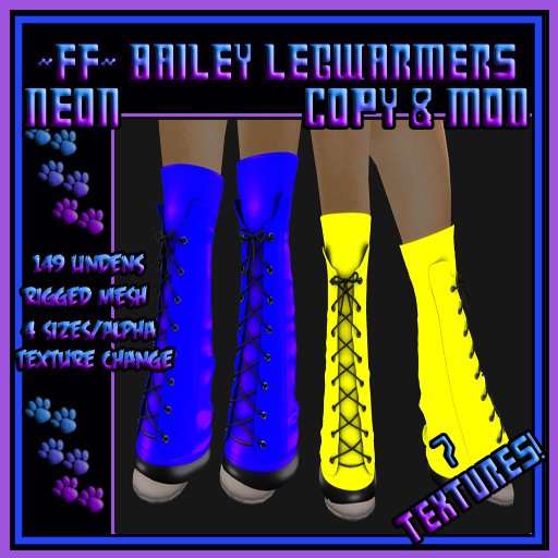 ~FF~ Bailey Legwarmers Demo