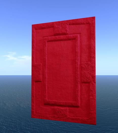 RUG MODERN RED 126, V