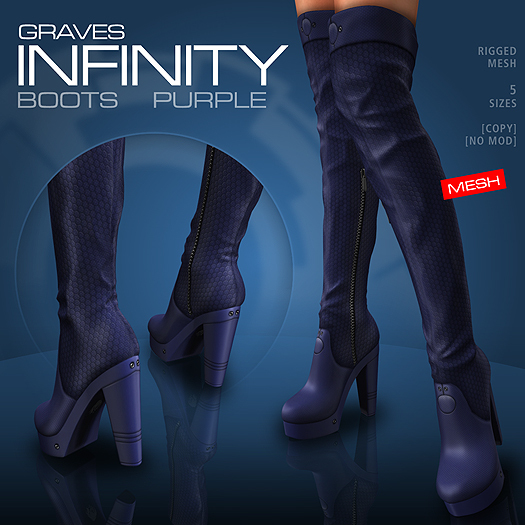 GRAVES Infinity Boots - Purple