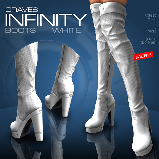 GRAVES Infinity Boots - White