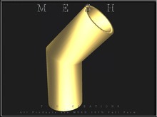 T-3D Creations [ Pipe Hollowed - a ] Micro MESH - Full Perm -
