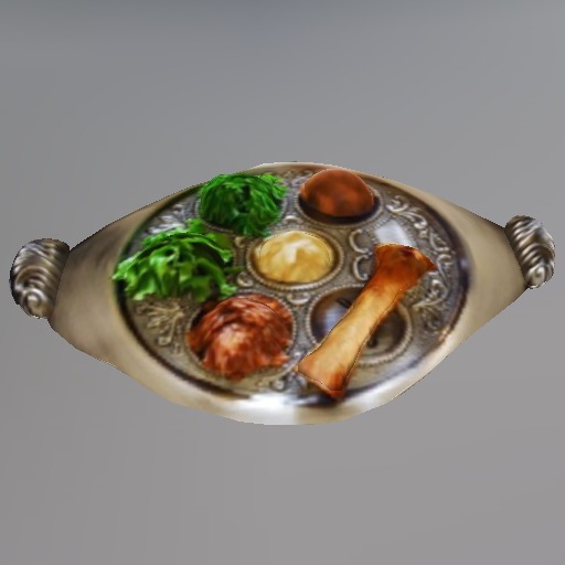 Musical Passover Plate box