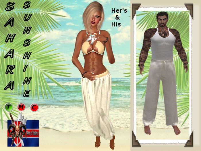 Sahara Sunshine HIS & HER'S
