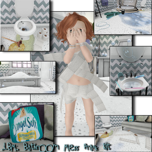 .:LBM:. Bathroom Mess Prank Kit