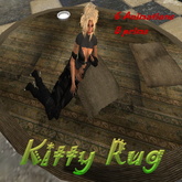 Kitty wash.drink and chill rug 8 prims