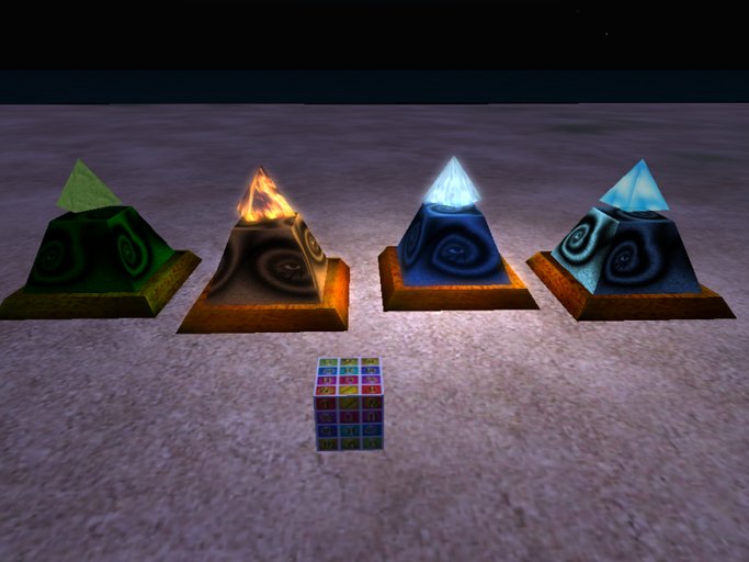 Boxed Set~ All 4 Astrology Horoscope Retrieving Sculpture