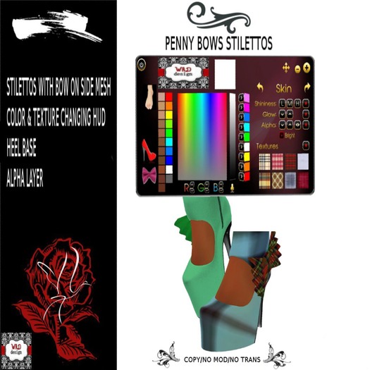 PENNY BOWS STILETTOS