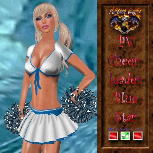 PV_Cheerleader Blue Star