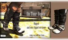 even.flow - On Tour Boots "noir" (box)