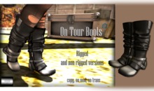 even.flow - On Tour Boots "chrome" (box)