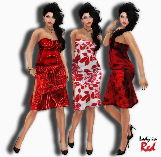 Lady in Red - Lucia - Cocktail dress