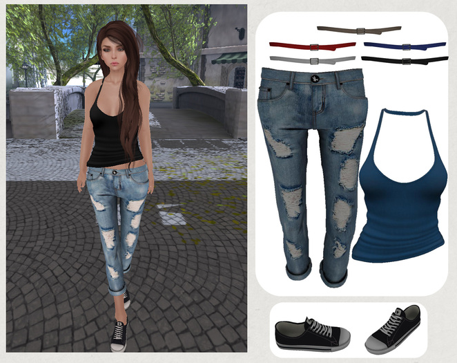 Low Maintenance Outfit (Blue)