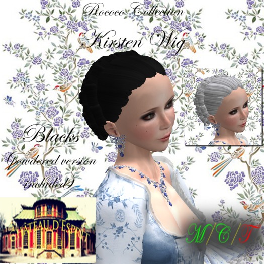 ~CdE~ Rococo Kirsten Wig Blacks