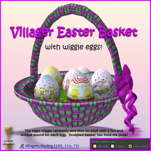 Villager Easter Basket