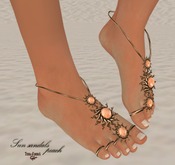 Terra d'ombrA ☼SUN sandal Peach