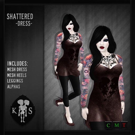 {KS} Shattered Heart Dress