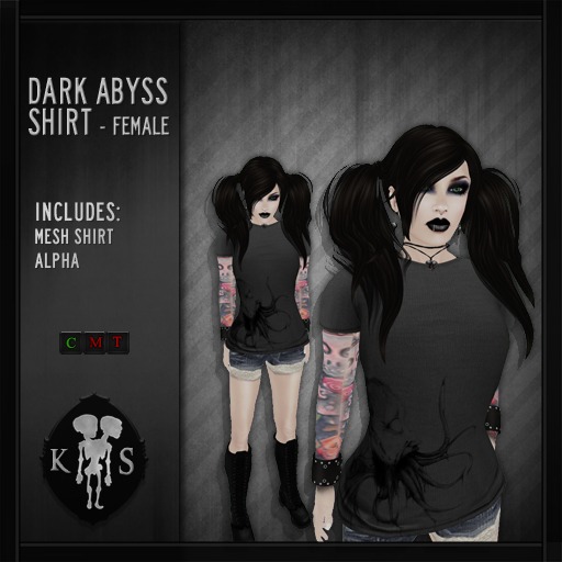 {KS} Dark Abyss Shirt (womans)