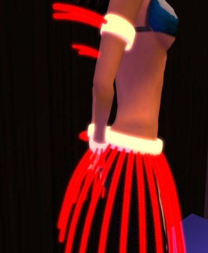 Miyo's Rave GLow Outfit Red Box