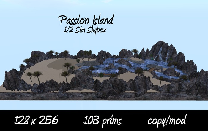 Passion Island 1/2 Sim Skybox