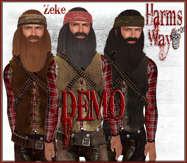Harm's Way Zeke red