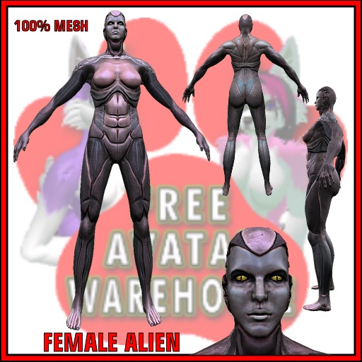Female Alien Avatar