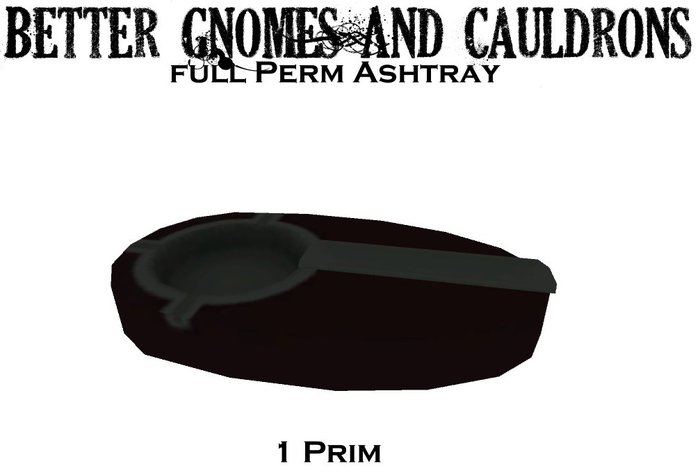 BGC Full Perm Ashtray (boxed)