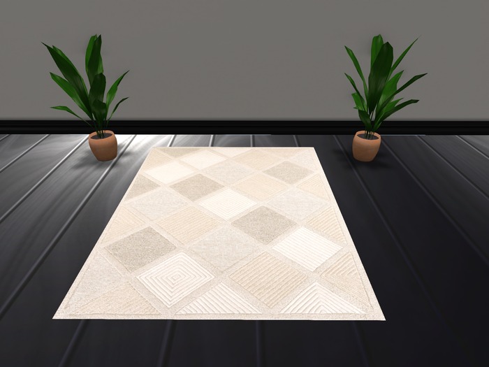 {jb} White Rug 1