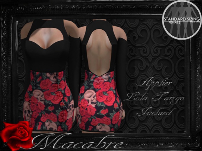 +MC+Bella Skull Rose'S{Applier Lola Tango Inclued}