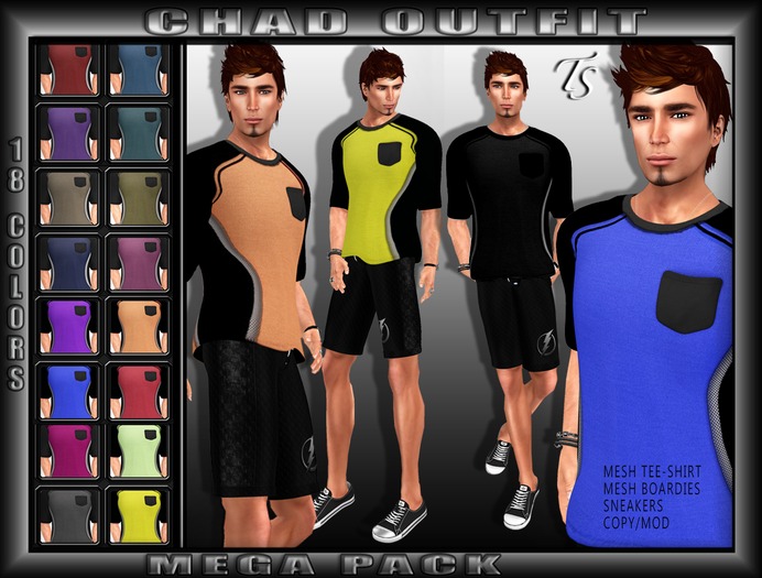 TS-Mens-Chad Outfit-Mega Pac