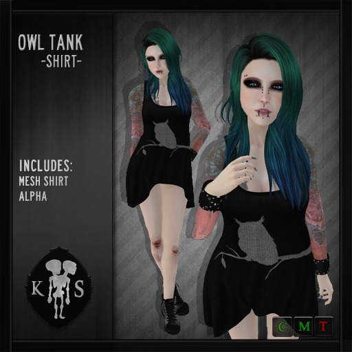 {KS} Dark Abyss Shirt (womans)