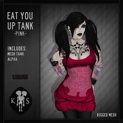 {KS} I'll Eat You Up Tank (Berry)
