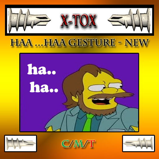 haa...haa GESTURE NEW [BOXED]