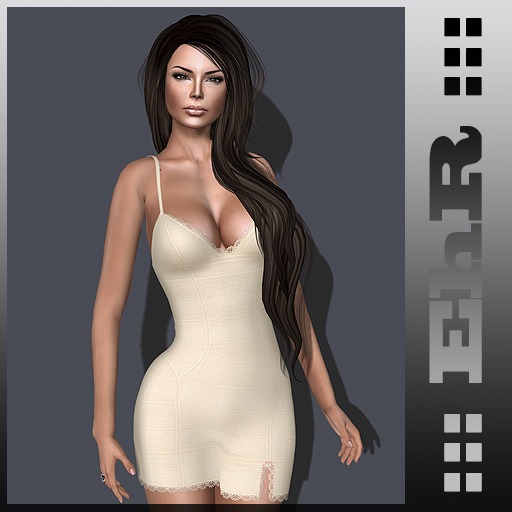 ::: EhR ::: _ mini dress(cream)