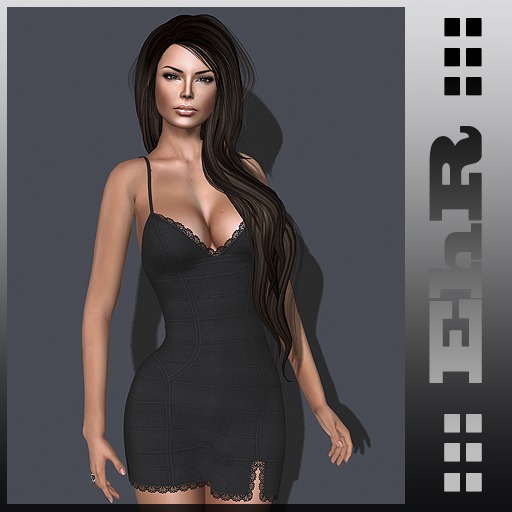 ::: EhR ::: _ mini dress(Black)