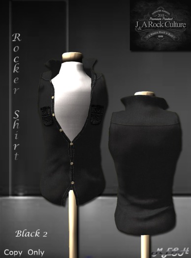 Rocker Shirt Black 2