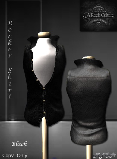 Rocker Shirt Black