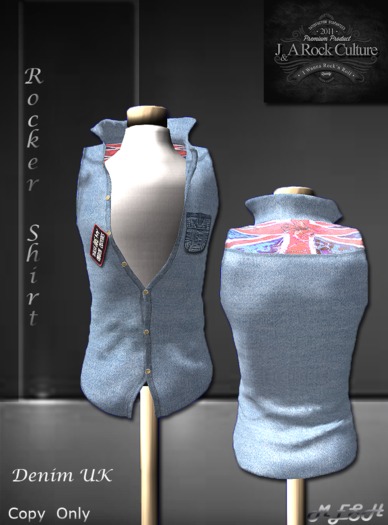 Rocker Shirt Denim UK