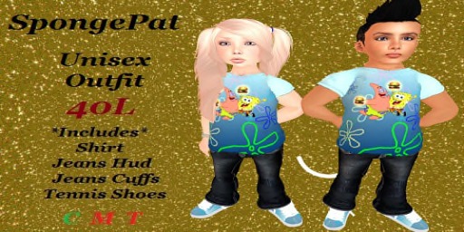 Spongepat Outfit